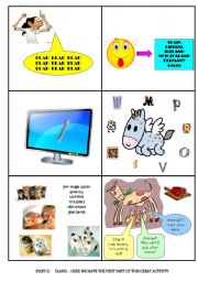 English Worksheet: Slang (2 of 3) - 17 slang - activity