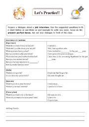 The Present Perfect tense -- Interview