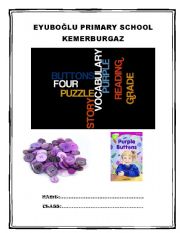 English worksheet: PURPLE BUTTONS