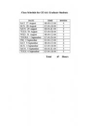 English Worksheet: date