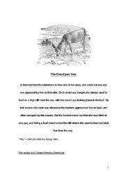 English worksheet: The Doe