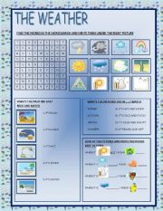 THE WEATHER AND SEASONS