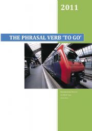 the phrasal verb 