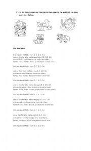 English Worksheet: Old Macdonald