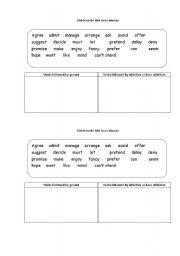 English worksheet: Gerund and Infinitive