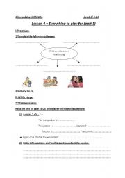 English Worksheet: everything to play for