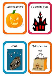 English Worksheet: Halloween