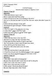 English Worksheet: story