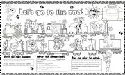 English Worksheet: lets go to the zoo