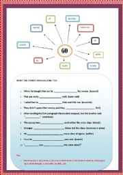 English Worksheet: PHRASALS WITH 
