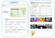 English worksheet: TV in Peru