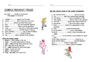 Simple present tense