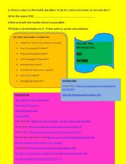 English Worksheet: Describing Historical Sites- Simple Past
