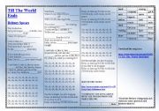 English Worksheet: Song: Till The World Ends  -   Britney Spears