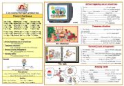 English Worksheet: Present Continuous