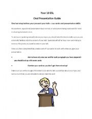 Oral Presentation Skills