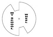 English Worksheet: SCHOOL ITEMS WHEEL