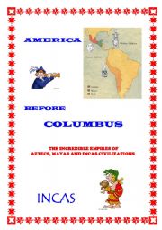 English Worksheet: America before Columbus - Incas (third part)
