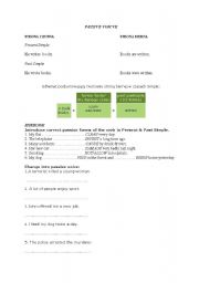 English Worksheet: PASSIVE VOICE