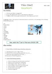 English Worksheet: Megamind