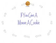 English Worksheet: if you give a mouse a cookie flow chart