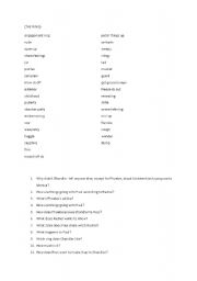 English worksheet: Friends season 6 