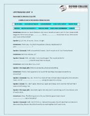 English Worksheet: UPSTREAM B2-UNIT  9-Tapescript for Exercise 3 (p.159)