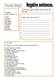 English Worksheet: Part 3 present simple Callious routine