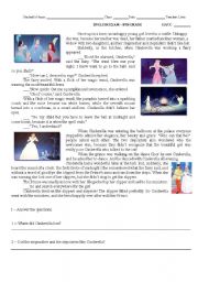 English Worksheet: Cinderella