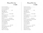 English worksheet: Miss you like crazy - Moffat