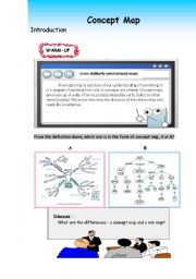 English Worksheet: Concept Map