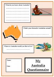Australia questionnaire