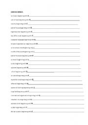 English Worksheet: Basic knowleadge quiz