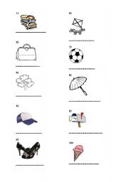 English Worksheet: vocabulary