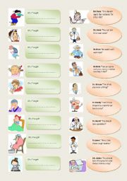 English Worksheet: Health problems and cures