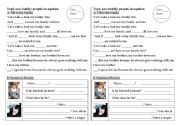 family worksheet