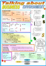 English Worksheet: Business Environment