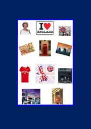 English Worksheet: England-poster