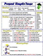 English Worksheet: Present Simple Tense 