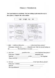 English Worksheet: p6