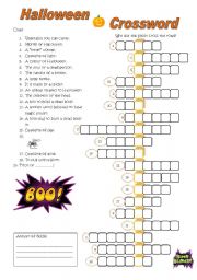 Halloween Crossword