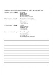 English Worksheet: Picture Description