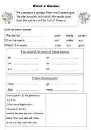 English Worksheet: Working with words