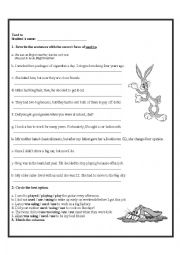 English Worksheet: Used to