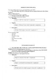 English Worksheet: to paste on the copybooks