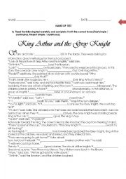 English Worksheet: Mid Term Test