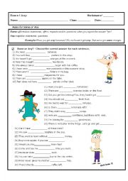 English Worksheet: Some / Any Rules and Exercises