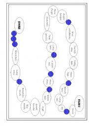 English Worksheet: have got board game