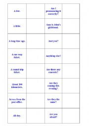 English Worksheet: 1000 most common English phrases flashcards set 1 of 4