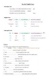 English Worksheet: Past Simple - Grammar & Practice